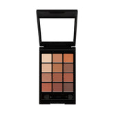 12 Eyeshadow Kit - The Blazin: Vibrant Colors, Smooth Application, Long-Lasting, Highly Pigmented, Professional Finish